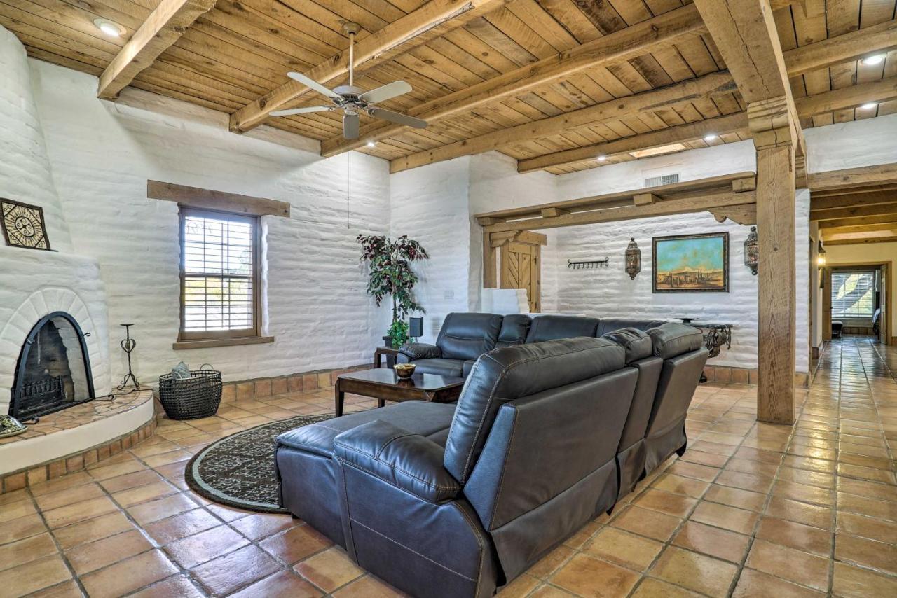 Las Cruces Home La Casa Blanca With Courtyard المظهر الخارجي الصورة