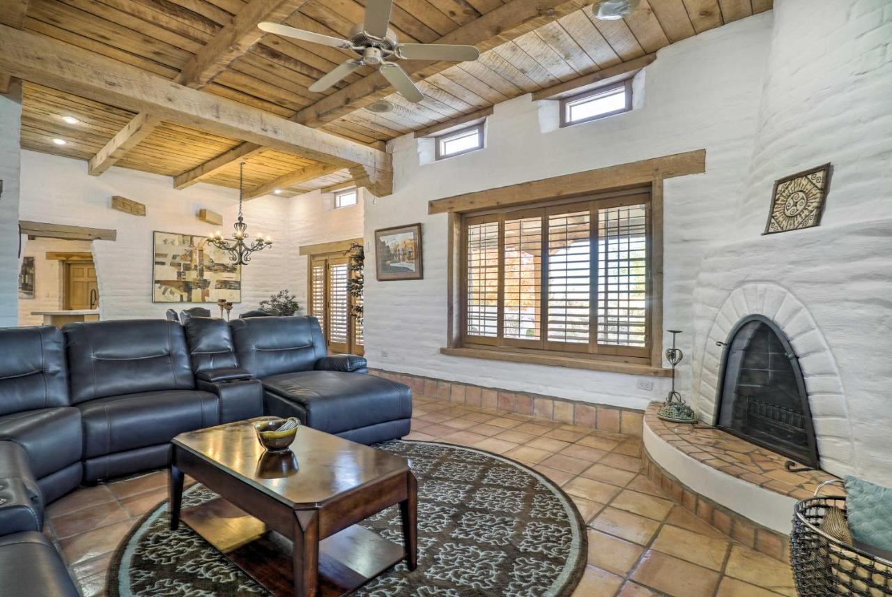 Las Cruces Home La Casa Blanca With Courtyard المظهر الخارجي الصورة