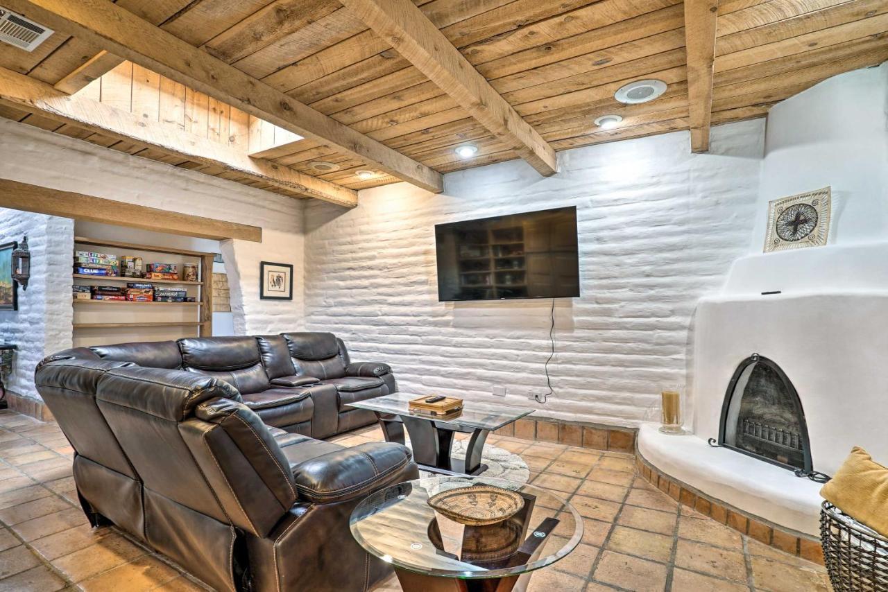 Las Cruces Home La Casa Blanca With Courtyard المظهر الخارجي الصورة