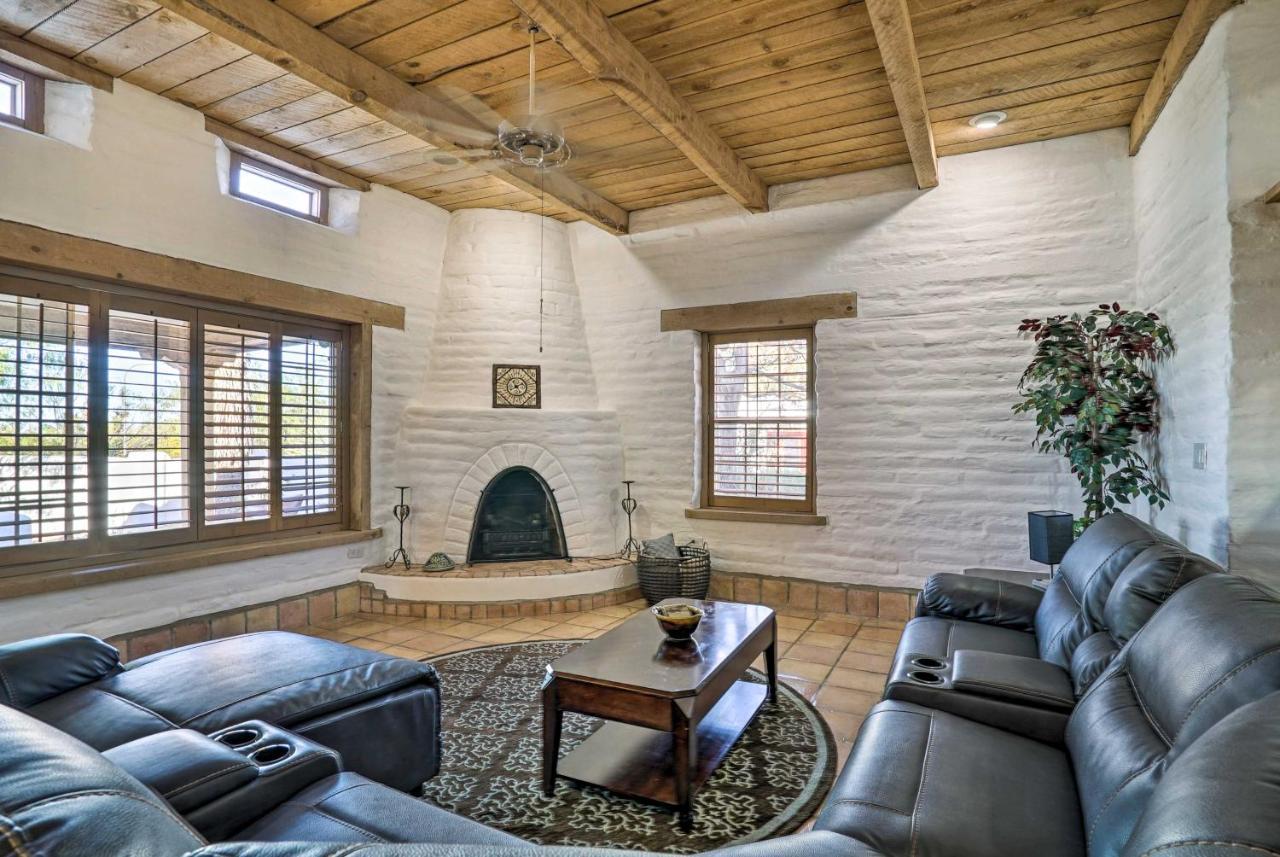 Las Cruces Home La Casa Blanca With Courtyard المظهر الخارجي الصورة