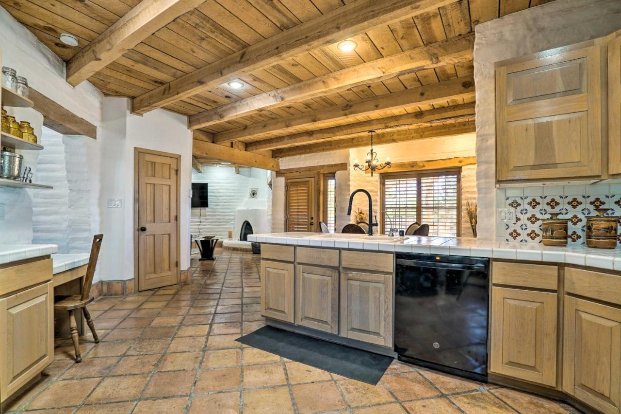 Las Cruces Home La Casa Blanca With Courtyard المظهر الخارجي الصورة