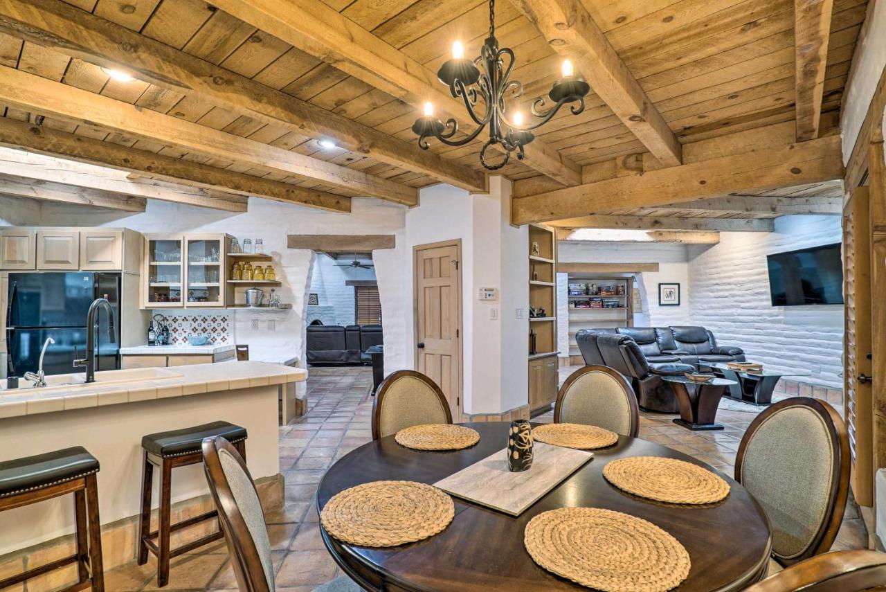 Las Cruces Home La Casa Blanca With Courtyard المظهر الخارجي الصورة