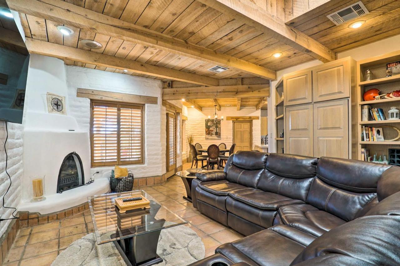 Las Cruces Home La Casa Blanca With Courtyard المظهر الخارجي الصورة