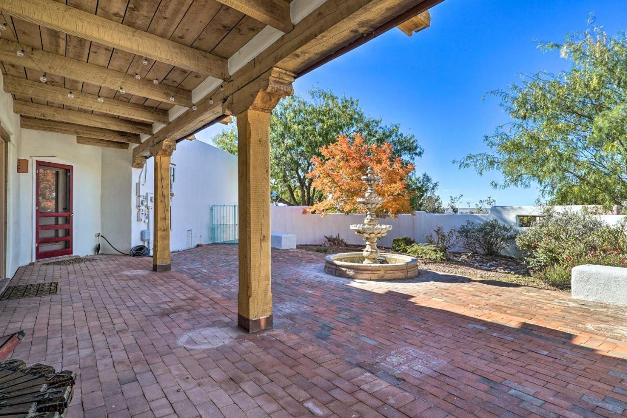 Las Cruces Home La Casa Blanca With Courtyard المظهر الخارجي الصورة